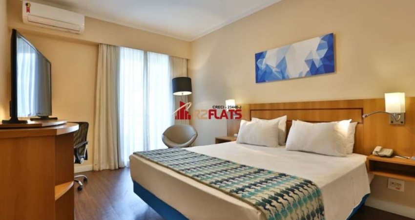 Flat com 1 quarto à venda na Avenida Sabiá, 825, Moema, São Paulo