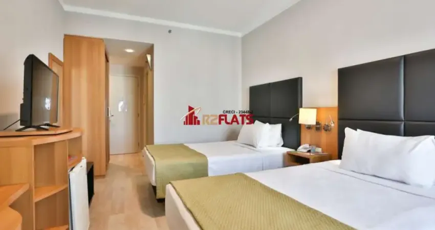 Flat com 1 quarto à venda na Avenida Sabiá, 825, Moema, São Paulo