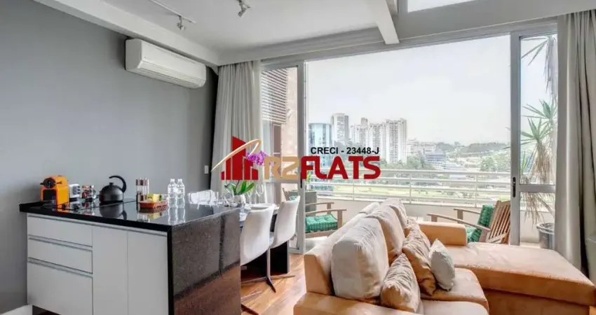 Flat com 2 quartos à venda na Rua Flórida, 1790, Brooklin, São Paulo