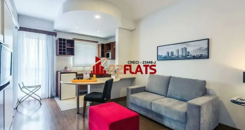 Flat com 1 quarto à venda na Rua Funchal, 113, Vila Olímpia, São Paulo