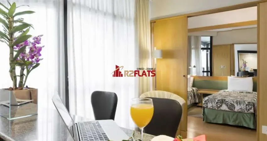 Flat com 1 quarto à venda na Rua Amauri, 513, Itaim Bibi, São Paulo