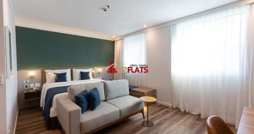 Flat com 1 quarto à venda na Avenida Brigadeiro Faria Lima, 3989, Itaim Bibi, São Paulo