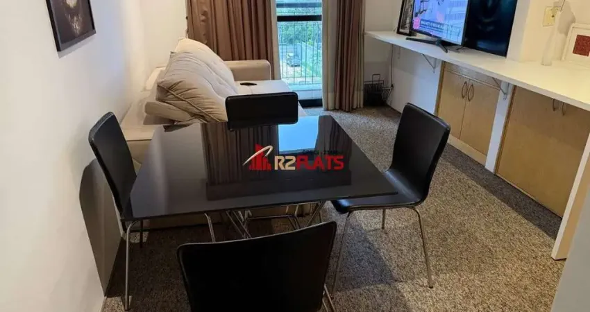 Flat com 1 quarto à venda na Avenida Lavandisca, 365, Moema, São Paulo