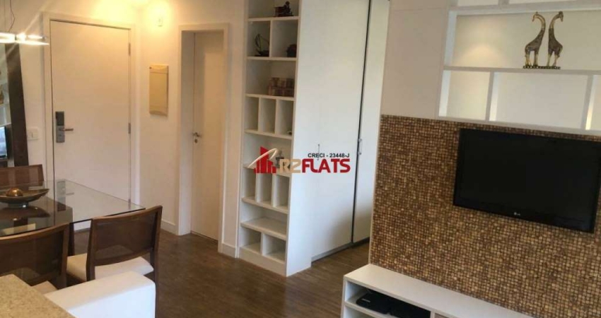 Flat com 1 quarto para alugar na Rua Diogo Jácome, 554, Moema, São Paulo