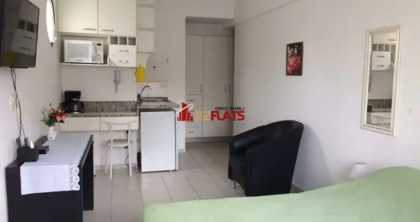 Flat com 1 quarto para alugar na Rua Butantã, 408, Pinheiros, São Paulo