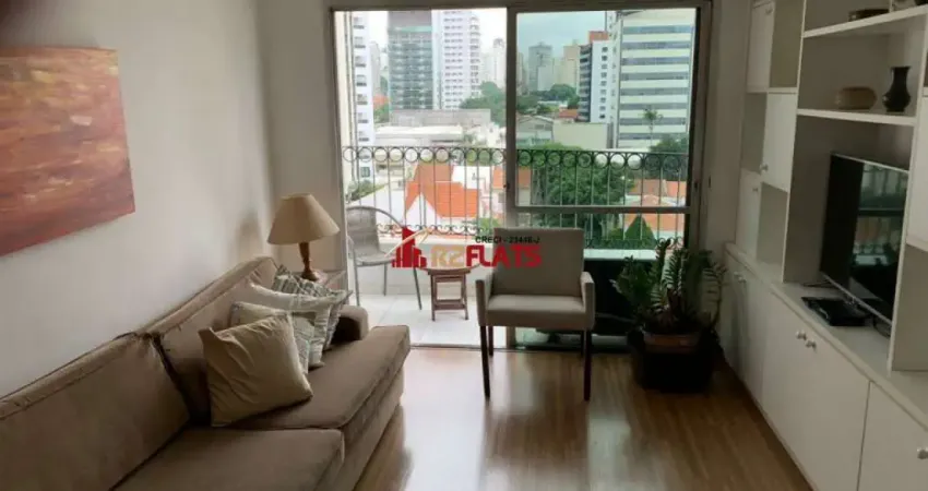 Flat com 2 quartos para alugar na Alameda Joaquim Eugênio de Lima, 1360, Jardins, São Paulo