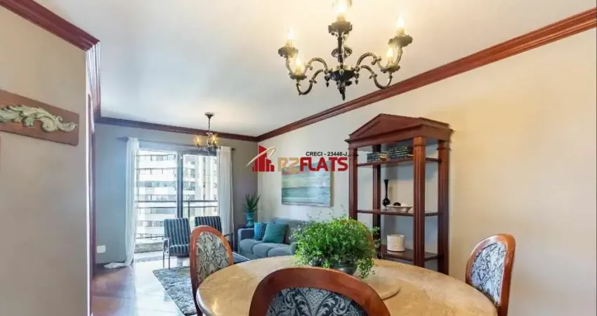 Flat com 3 quartos para alugar na Avenida Jandira, 185, Moema, São Paulo