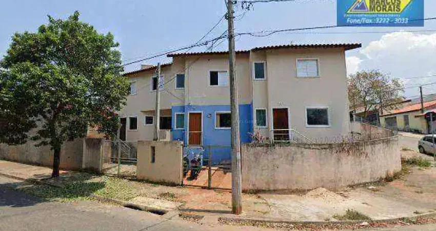 Casa com 2 dormitórios para alugar, 72 m² por R$ 1.590,20/mês - Jardim Wanel Ville V - Sorocaba/SP