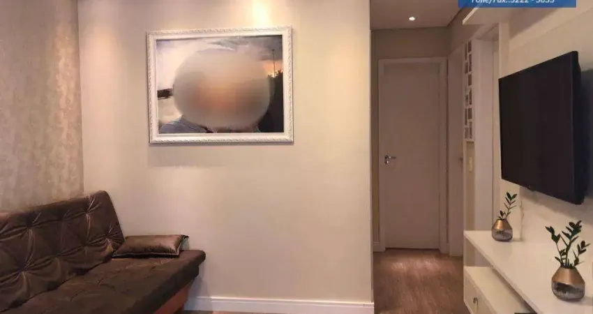 Apartamento com 2 dormitórios à venda, 53 m² por R$ 395.000,00 - Vila Carvalho - Sorocaba/SP