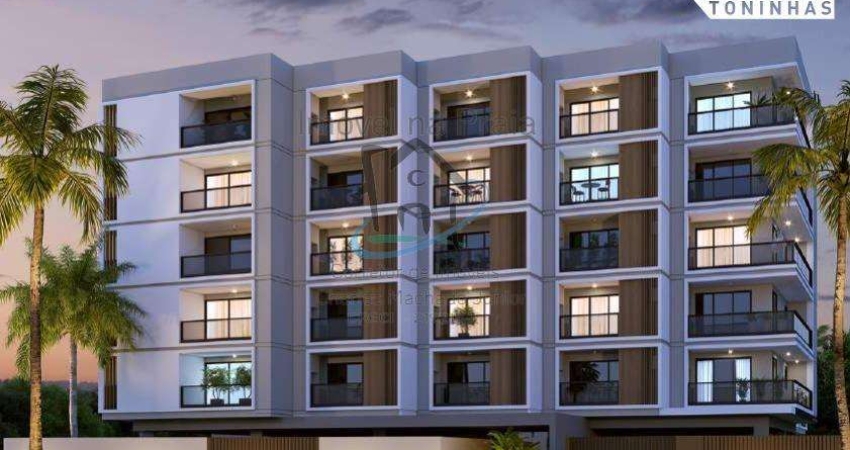 Apartamento para Venda em Ubatuba, Praia das Toninhas, 1 dormitório, 1 suíte, 1 banheiro, 1 vaga