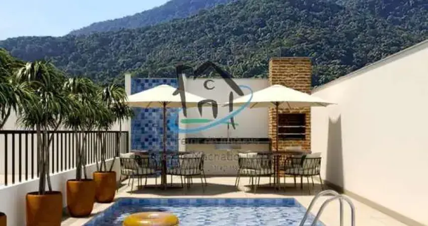 Apartamento para Venda em Ubatuba, Sertão da Quina, 1 dormitório, 1 banheiro, 1 vaga