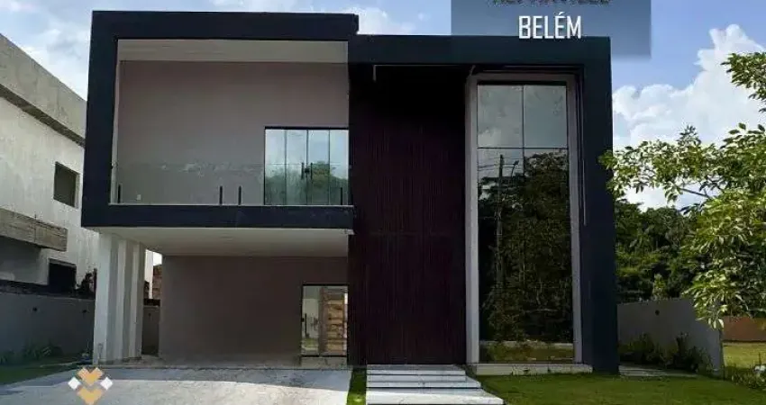 Casa no cond. alphaville belém - maracacuera (icoaraci) - belém/pa