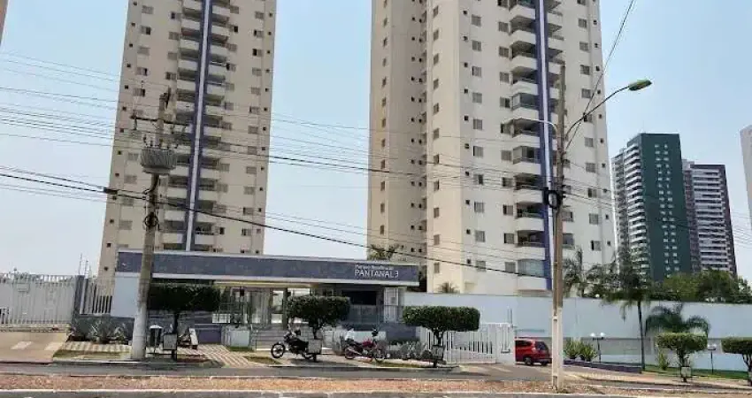 Luxuoso apartamento de 3 quartos no condomínio parque pantanal 3 em cuiabá-mt: 101m², 1 suíte, 2 banheiros - impecável!