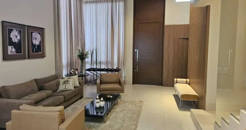 Casa de luxo no condomínio florais dos lagos: 4 suítes, piscina, energia solar e automação residencial!