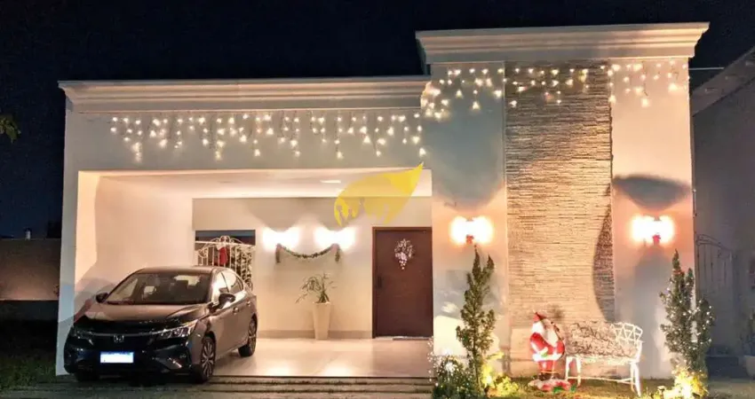 Casa térrea de alto padrão em condomínio primor das torres cuiabá-mt - 135m², 3 quartos, 1 suíte, porteira fechada.