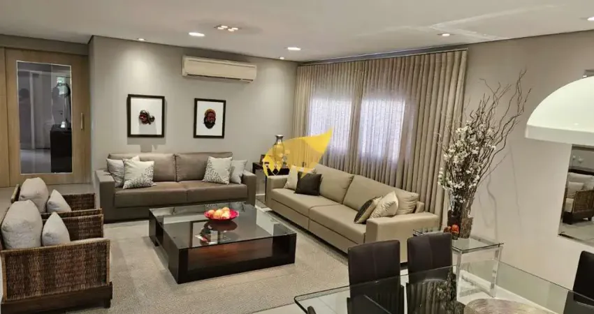 Aluguel de Casa de Luxo em Condomínio Alphaville Cuiabá 1, Jardim Itália - 3 Suítes, 330m² - Ambientes Climatizados, Piscina