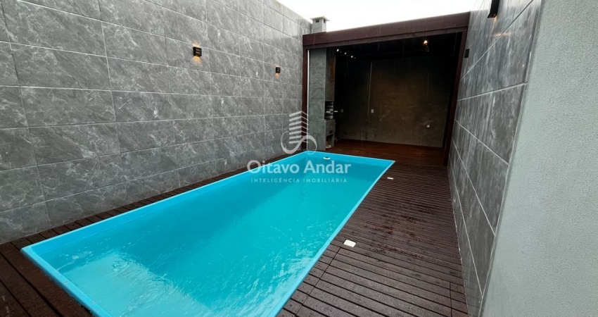 Sobrado 2 dormitórios e Piscina - Forquilhas - São José