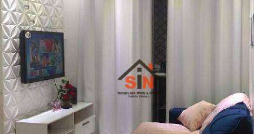 Apartamento com 2 dormitórios à venda, 50 m² por R$ 280.000,00 - Jardim Guilhermino - Guarulhos/SP
