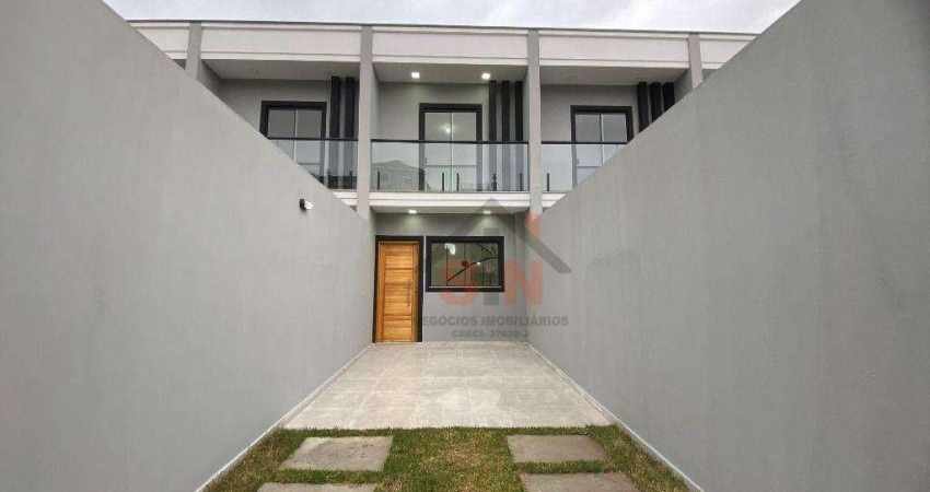 Sobrado com 2 dormitórios à venda, 74 m² por R$ 440.000,00 - Parque Residencial Scaffid II - Itaquaquecetuba/SP