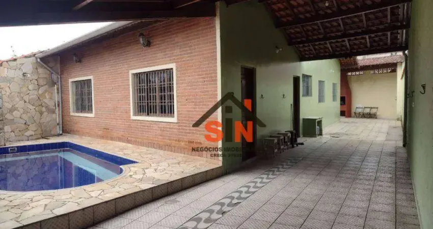 Casa com 3 dormitórios à venda, 183 m² por R$ 550.000,00 - Centro - Mongaguá/SP