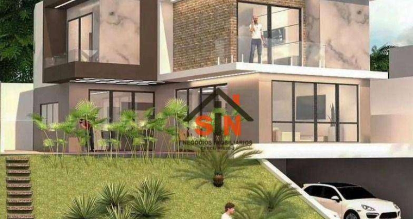 Sobrado com 3 dormitórios à venda, 295 m² por R$ 2.850.000,00 - Condomínio Real Park - Arujá/SP