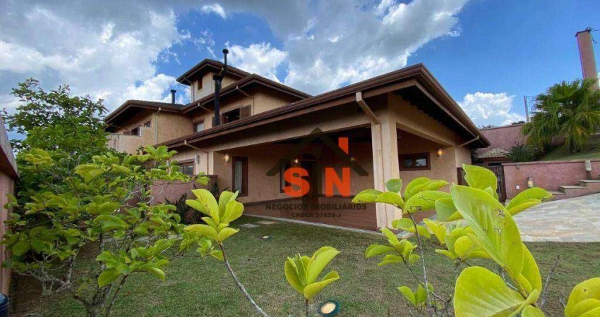 Sobrado com 7 dormitórios à venda, 957 m² por R$ 4.300.000,00 - Condomínio Reserva Ibirapitanga - Santa Isabel/SP