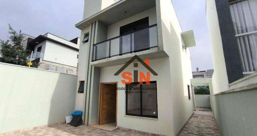Sobrado com 3 dormitórios à venda, 128 m² por R$ 750.000,00 - Jardim Paraíso - Mogi das Cruzes/SP
