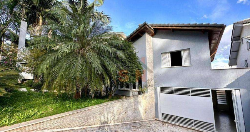 Sobrado com 3 dormitórios, 226 m² - venda por R$ 1.880.000,00 ou aluguel por R$ 10.330,00/mês - Condomínio Arujá 5 - Arujá/SP