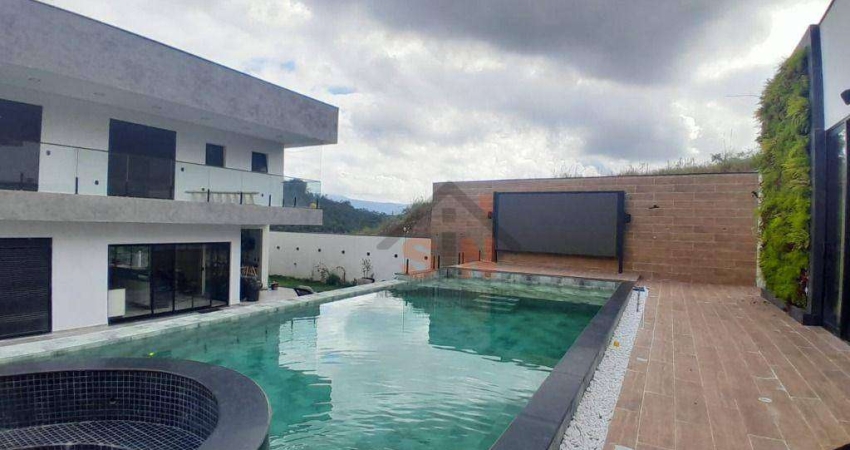 Sobrado com 4 dormitórios à venda, 450 m² por R$ 4.500.000,00 - Ouro Fino - Santa Isabel/SP