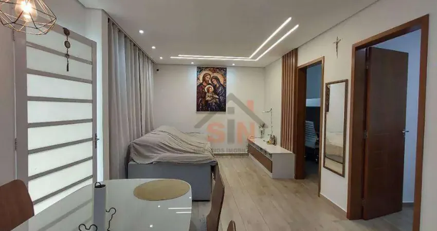 Apartamento com 2 dormitórios, 52 m² - venda por r$ 329.000,00 ou aluguel por r$ 3.035,00/mês - centro - arujá/sp