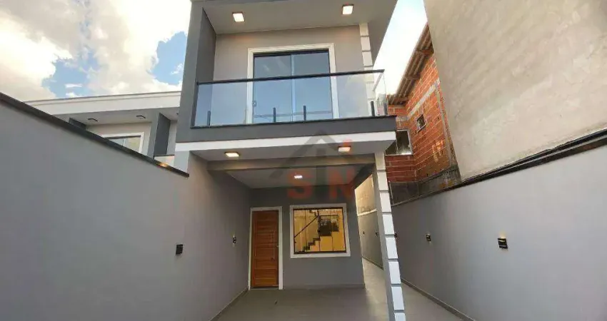 Sobrado com 3 dormitórios à venda, 100 m² por r$ 630.000,00 - parque residencial scaffid ii - itaquaquecetuba/sp