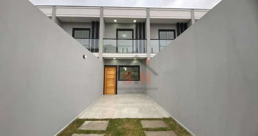 Sobrado com 2 dormitórios à venda, 74 m² por r$ 440.000,00 - parque residencial scaffid ii - itaquaquecetuba/sp