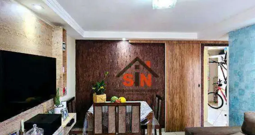 Apartamento com 2 dormitórios à venda, 50 m² por r$ 200.000,00 - jardim santa teresa - mogi das cruzes/sp