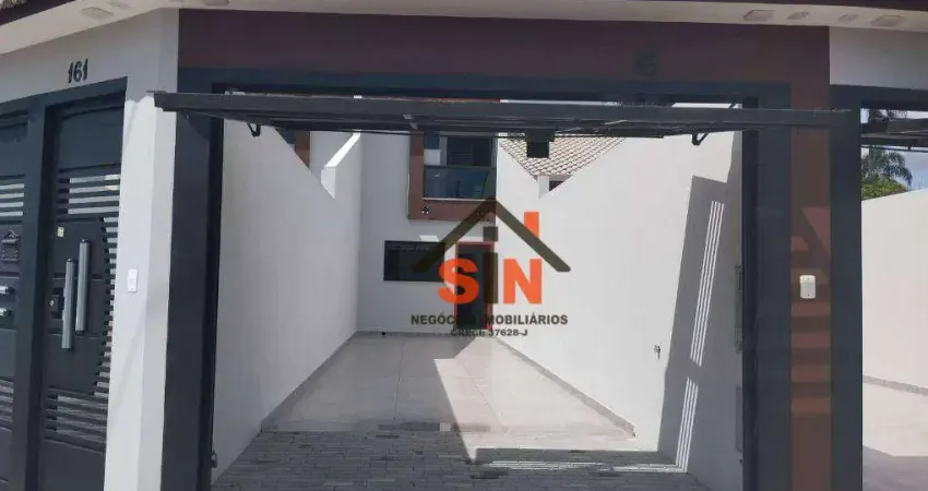 Sobrado com 2 dormitórios à venda, 86 m² por r$ 420.000,00 - jardim rio negro - itaquaquecetuba/sp