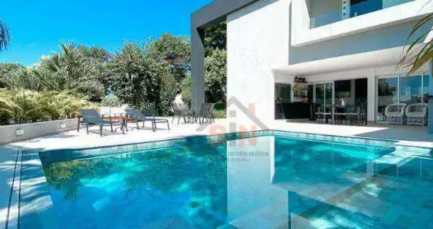 Sobrado com 4 dormitórios à venda, 520 m² por r$ 5.500.000 - condomínio arujá 5 - arujá/sp