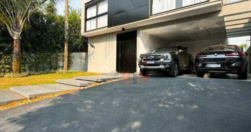 Sobrado com 4 dormitórios à venda, 310 m² por r$ 3.800.000 - condomínio arujá 5 - arujá/sp