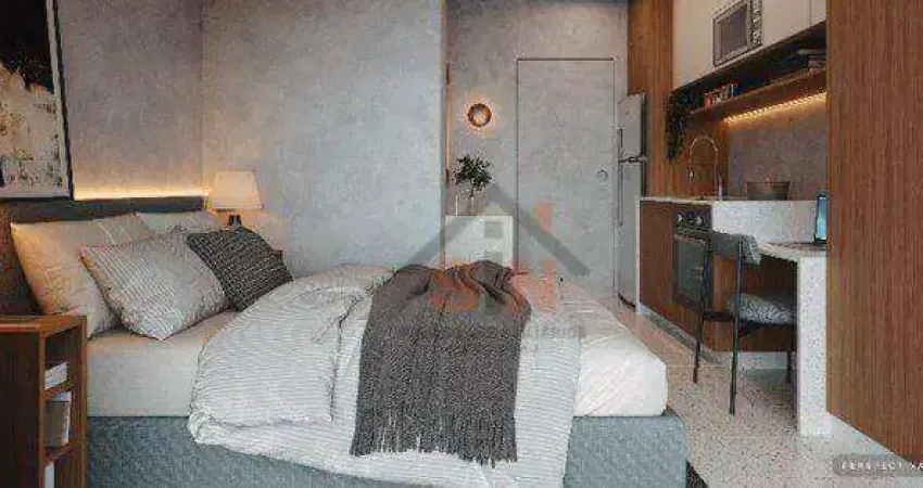 Flat com 1 dormitório à venda, 19 m² por R$ 360.000,00 - Centro - Guarulhos/SP