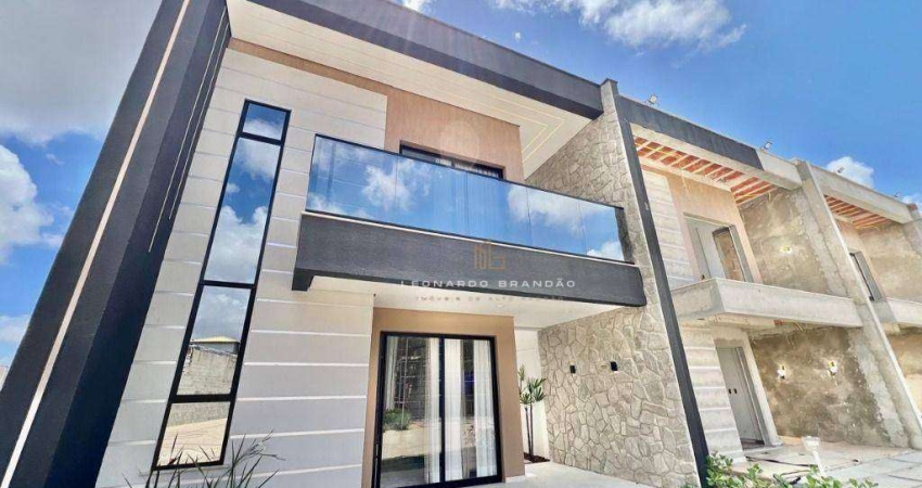 Casa com 3 Suítes à venda, 130 m² por R$ 680.000 - Lagoinha - Eusébio/CE