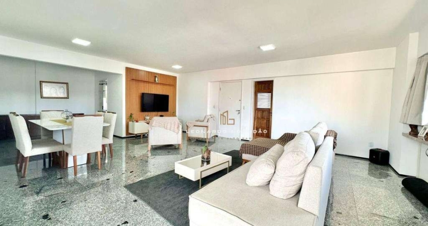 Procurando um apartamento espaçoso e com 4 vagas na Aldeota? Sua procura acabou!