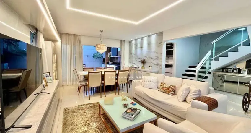 Casa duplex no eusébio com 4 suítes, jacuzzi e lazer completo em condomínio fechado!
