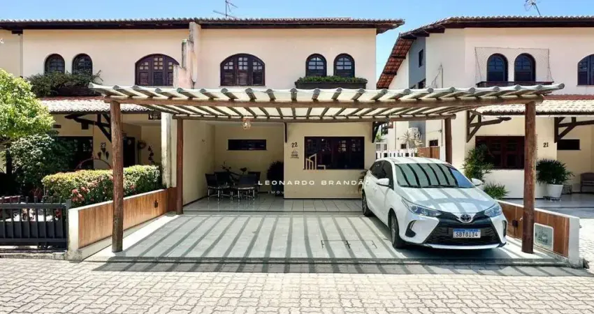 Casa duplex em condomínio com área de lazer, r$ 530.000,00, bairro luciano cavalcante.