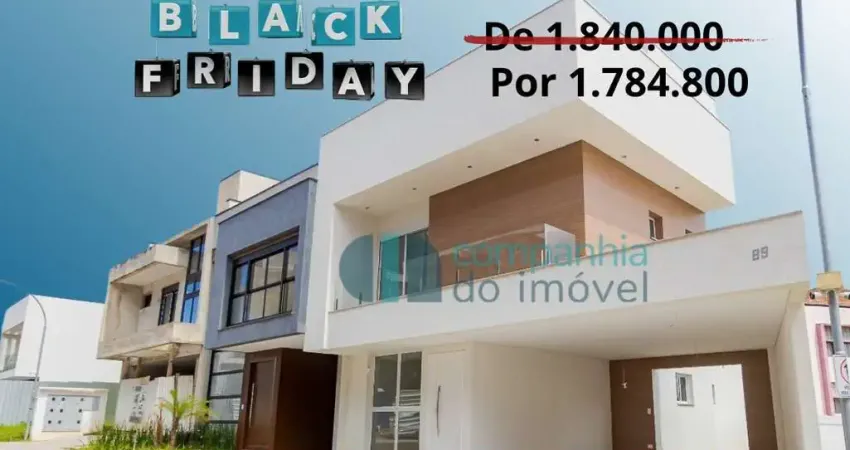 Casa em condomínio fechado com 3 quartos à venda na Rua Francisco Zuneda Ferreira da Costa, 297, Bairro Alto, Curitiba