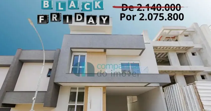 Casa em condomínio fechado com 3 quartos à venda na Rua Francisco Zuneda Ferreira da Costa, 297, Bairro Alto, Curitiba