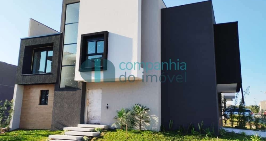Casa nova, 2 suítes, esquina, em condomínio