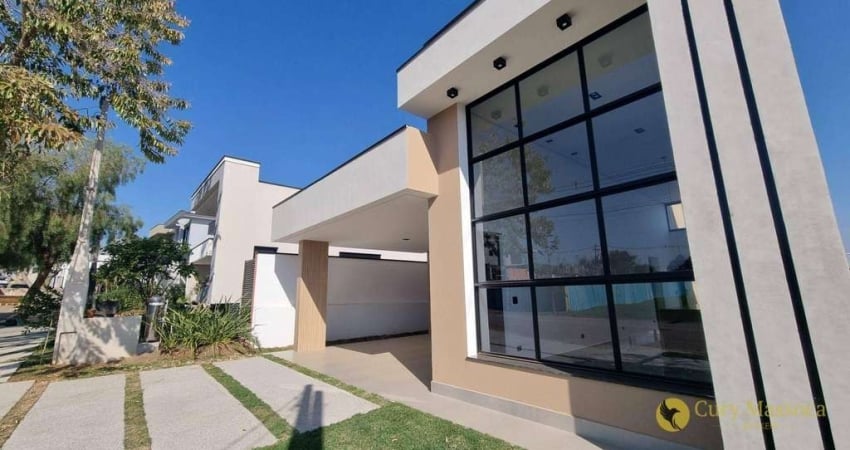Charmosa casa térrea, totalmente integrada a venda no condomínio UNA em Itu