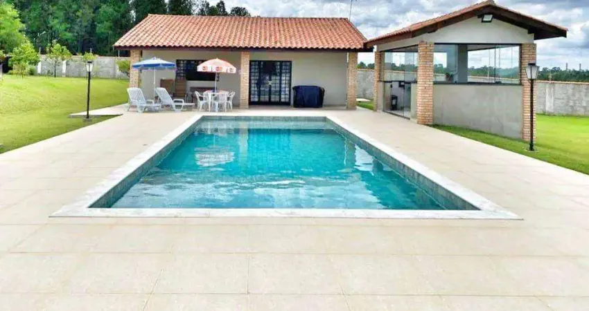 Chácara com piscina e 2981m² à venda por R$ 849.000 - Residencial Sete Quedas - Itu/SP
