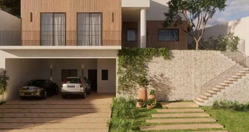 Mansão em 3 pavimentos à venda no estágio de obras no condomínio jardim theodora em itu/sp