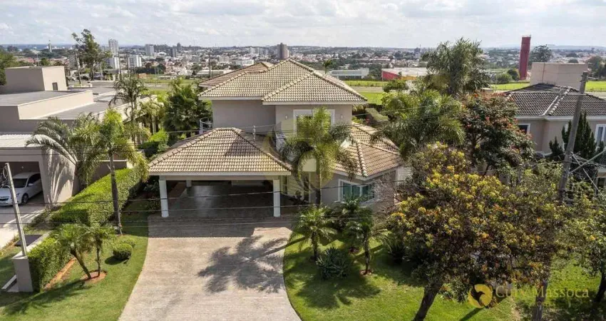 Casa com 4 dormitórios, 455 m² - venda por R$ 4.300.000,00 ou aluguel por R$ 24.335,00/mês - Condomínio Jardim Plaza Athénée - Itu/SP