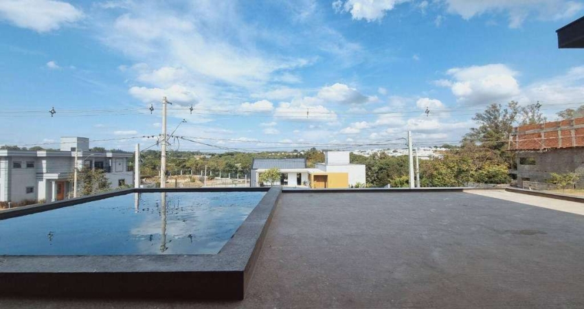 Casa com piscina, gourmet, 3 suítes e uma vista incrivel, no condomínio UNA