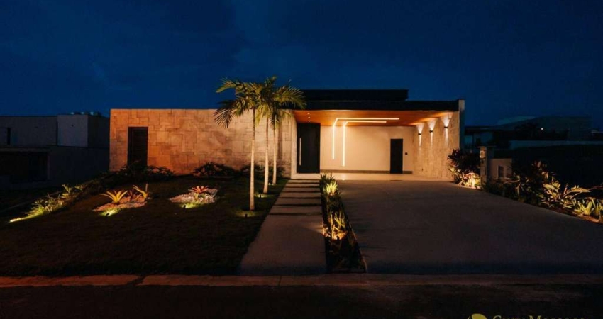 TOTALMENTE MOBILIADA - Casa com 4 dormitórios à venda, 272 m² por R$ 3.500.000 - Condomínio Villas do Golfe - Itu/SP